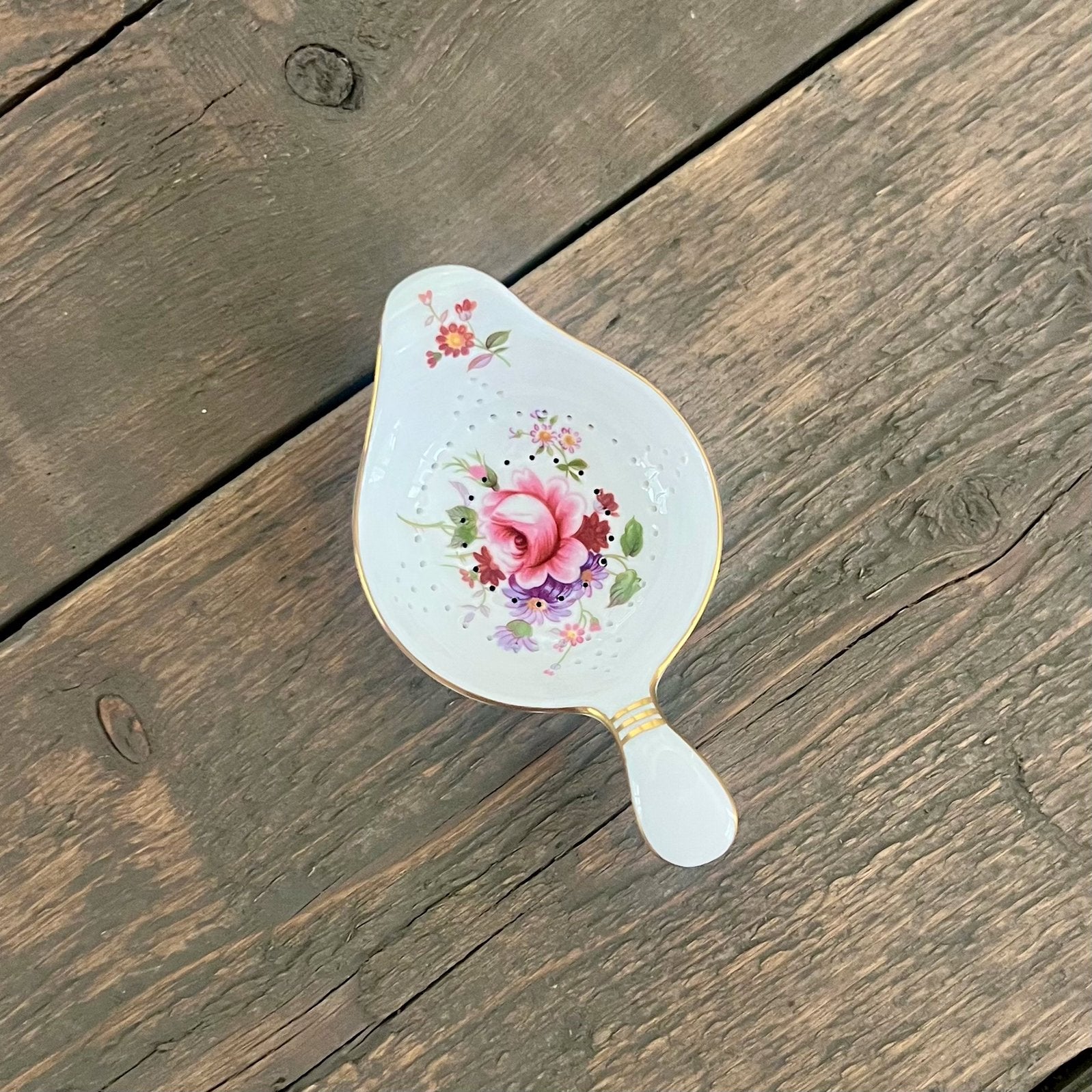 Royal Crown Derby ‘Derby Posies’ oud theezeefje, vintage, Antiek en Kunst, Ophalen of Verzenden