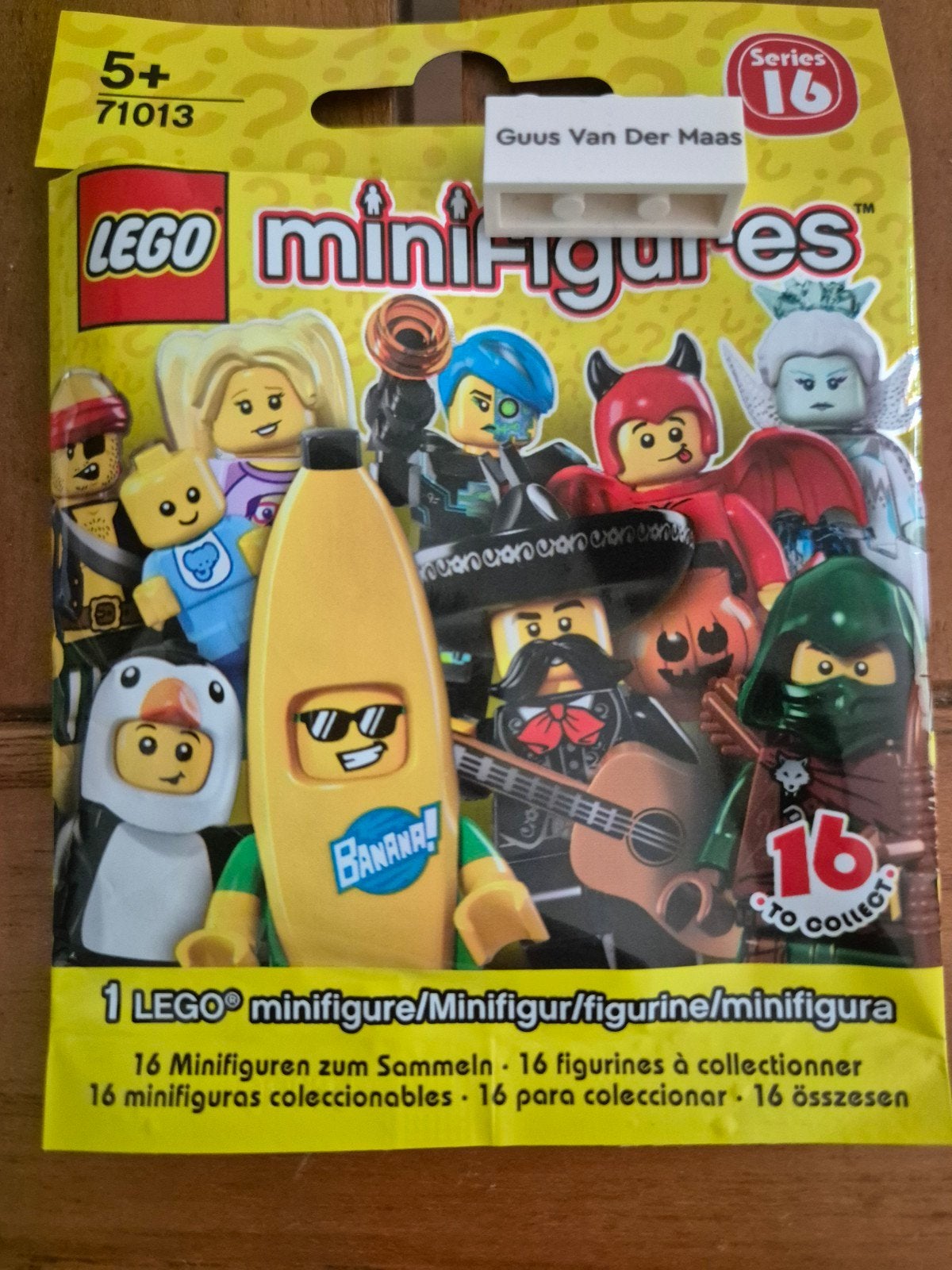 Lego minifigures series 16 Hiker nieuw! Geopend voor ID, nw!, Lego, Nieuw, Ophalen of Verzenden, Minifiguren serie