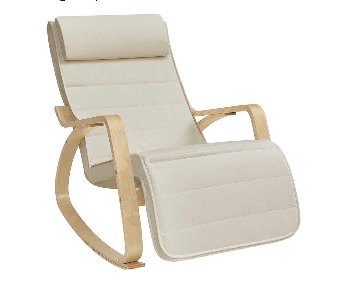 SONGMICS Schommelstoel - Nieuw in doos, Info@vasagle.com, Nieuw, Ophalen of Verzenden, Songmics