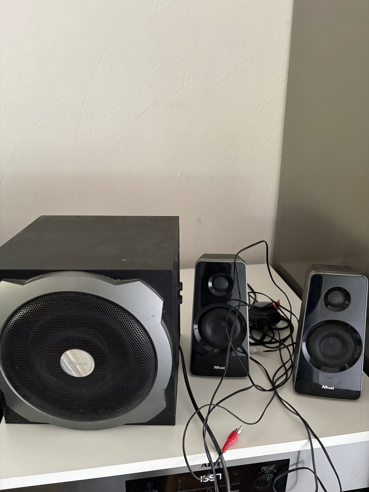 Trust 2.1 Luidsprekerset met Subwoofer, Computers en Software, Pc speakers, Ophalen, Gebruikt, Audiokanaal 2.1