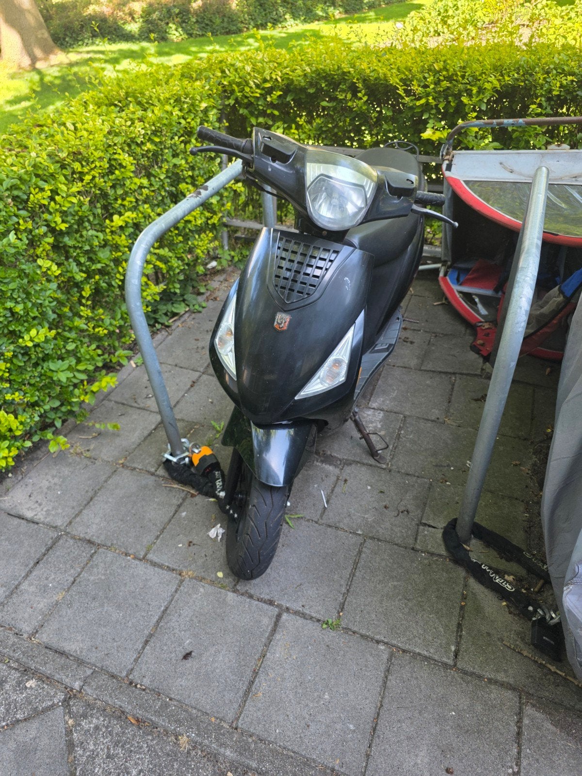 La Souris Scooter - Zwart, Goede Staat, Zo goed als nieuw, Benzine, Ophalen, Overige merken
