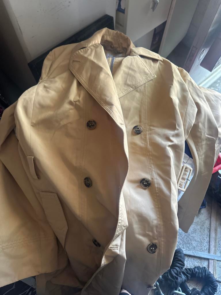 Geox Trenchcoat Dames - Beige, Maat 42/44 (L), Ophalen of Verzenden, Zo goed als nieuw, Maat 42/44 (L), Beige