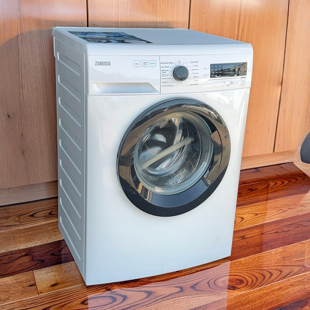 Wasmachine Op Afbetaling 8kg Zanussi StoomBoost EasyIron, Z, Z, Z, Ophalen of Verzenden