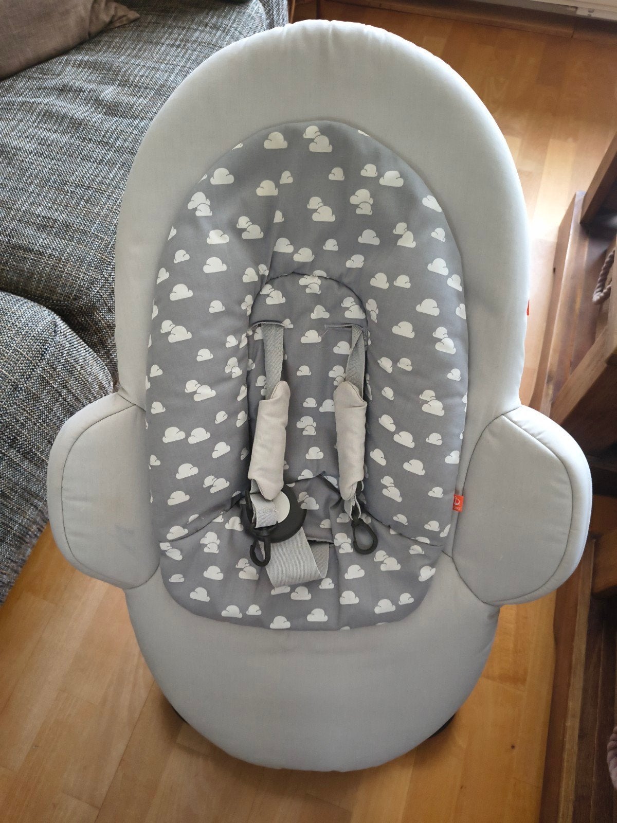 Stokke Bounce wipstoel, Kinderen en Baby's, Wipstoel, Met gordel(s) of riempje(s), Zo goed als nieuw, Ophalen