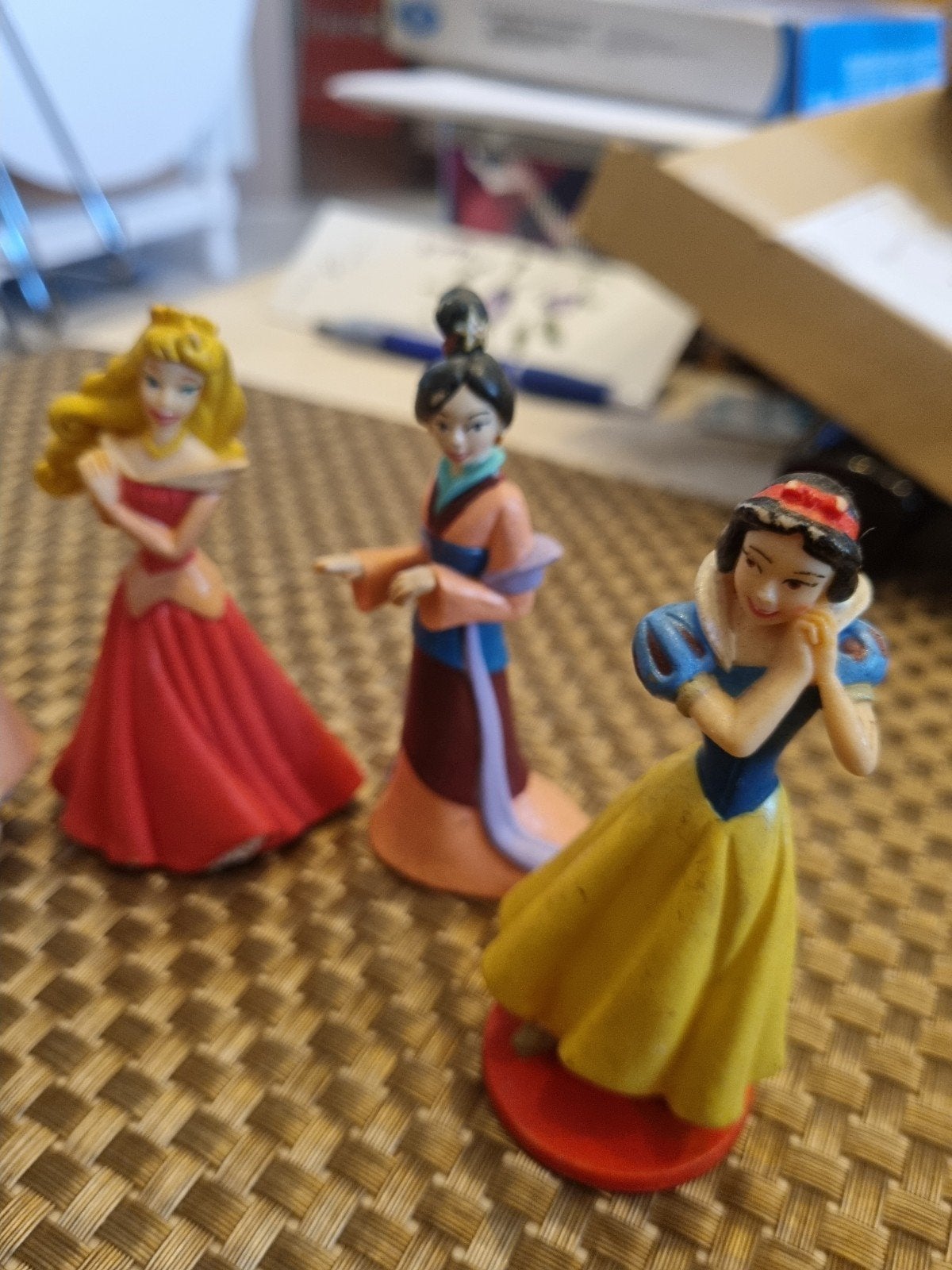 Set van 6 Disney Prinsessen Beeldjes - Onbreekbaar Speelgoed, Ophalen of Verzenden