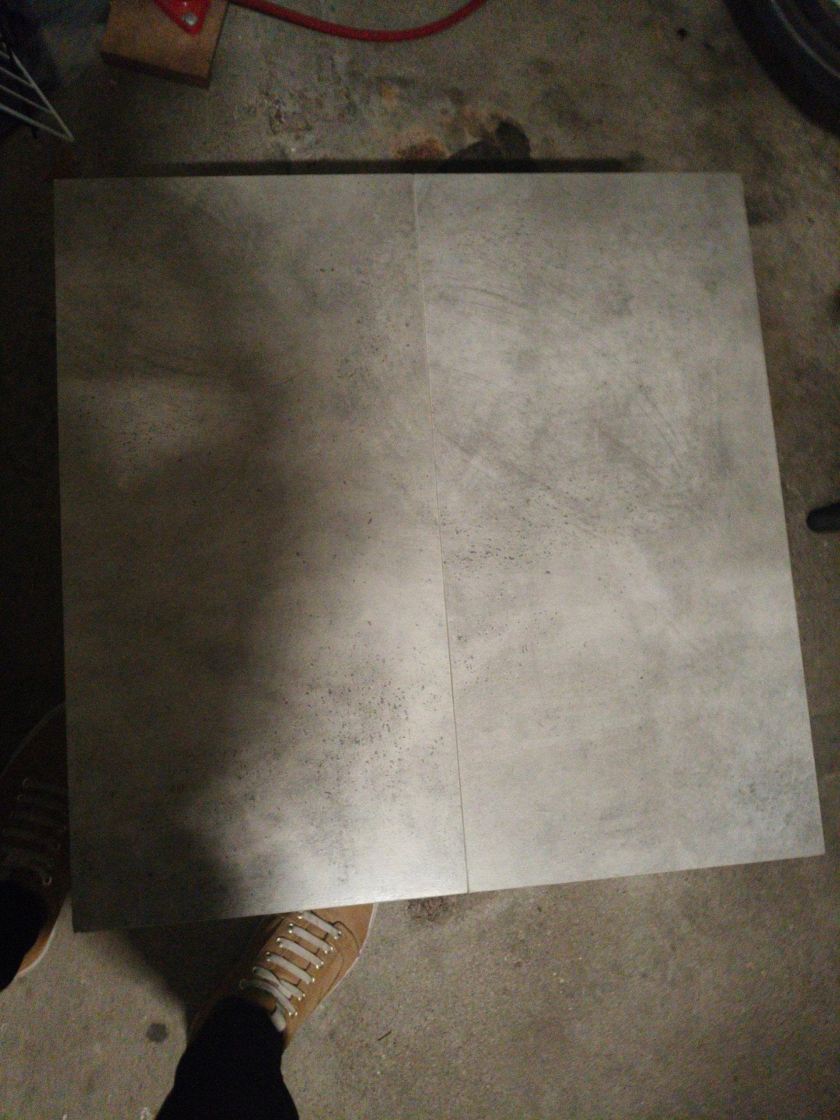 Grijze keramische vloertegels - 60x60 cm, Doe-het-zelf en Verbouw, Tegels, Ophalen, 60 cm of meer, Nieuw, Minder dan 5 m²