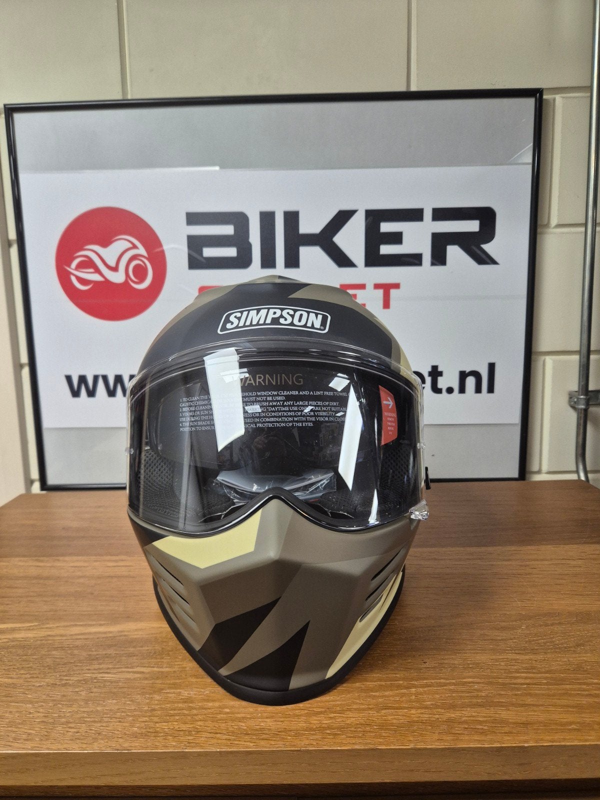 simpson venom comance, maat L, nieuw helm, Motoren, Dames, Ophalen of Verzenden, Integraalhelm, L
