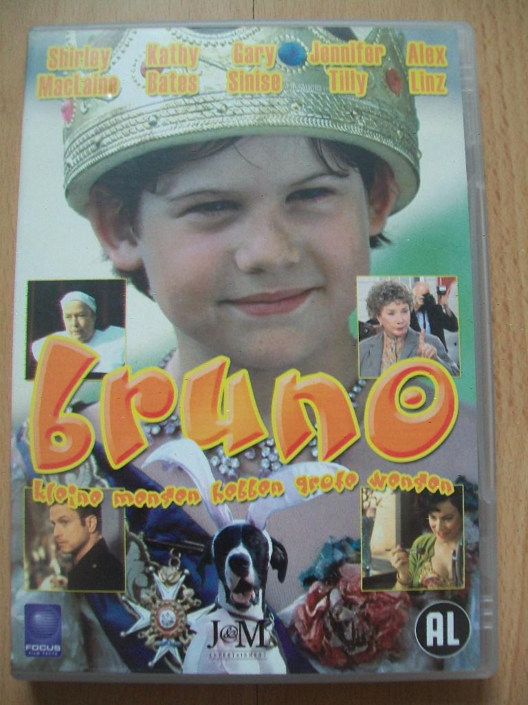 DVD - Bruno - Kleine mensen hebben grote wensen, Alle leeftijden, Ophalen of Verzenden, Zo goed als nieuw, Komedie
