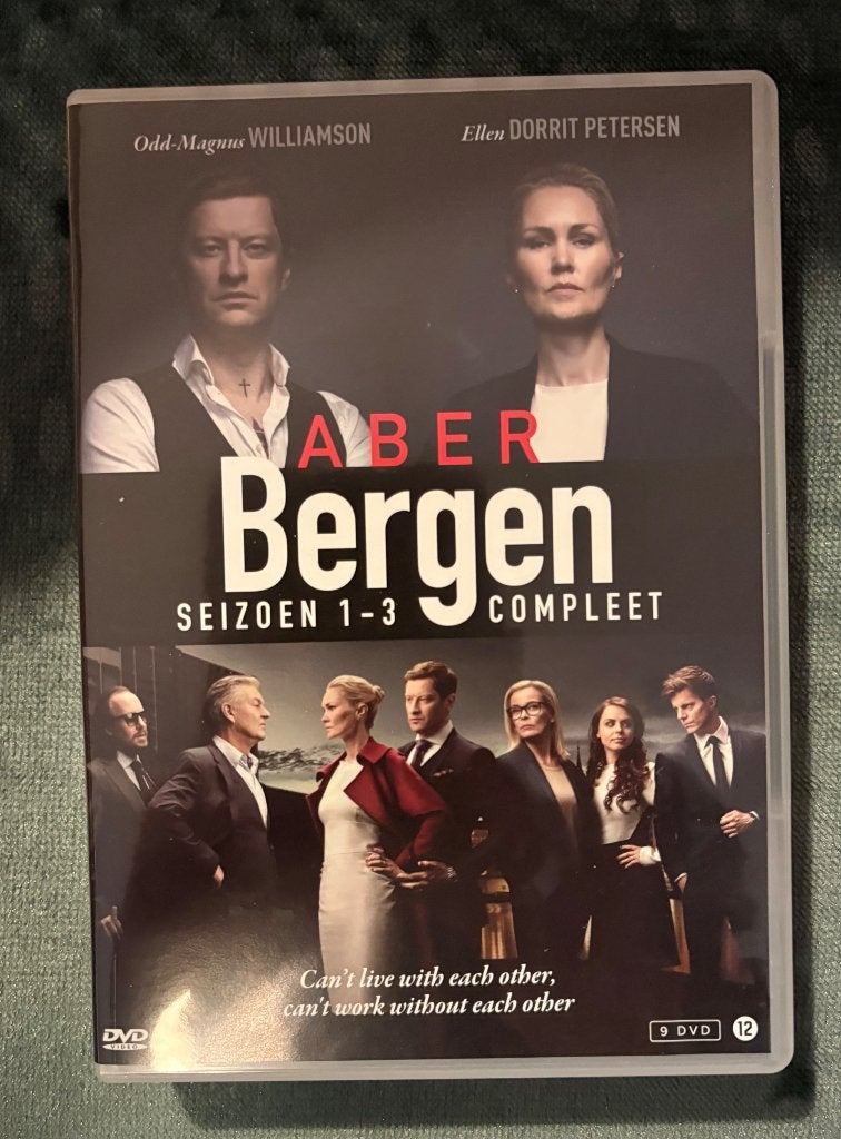 ABER BERGEN complete Noorse serie 3 seizoenen, Cd's en Dvd's, Vanaf 12 jaar, Ophalen of Verzenden, Zo goed als nieuw