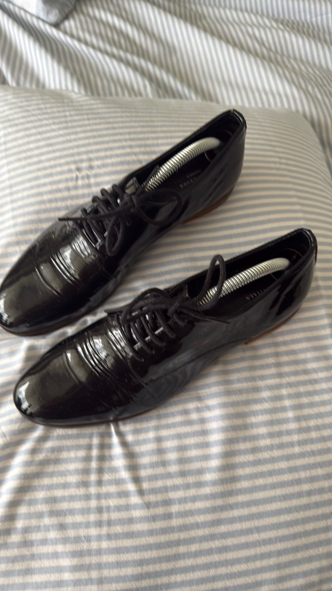 Zwarte lakleren schoenen Sacha essential mt 39, Ophalen of Verzenden, Zo goed als nieuw, Zwart