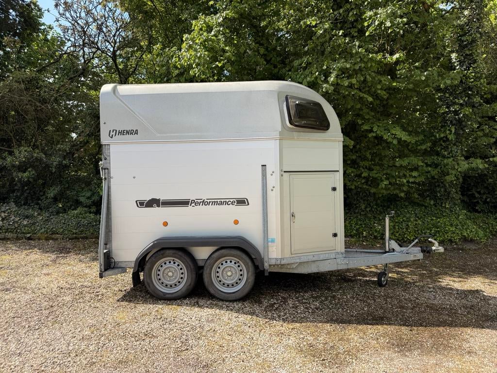 Henra Performance 1,5 paards aluminium trailer, Ophalen, Zo goed als nieuw, Aluminium, 1½-paards trailer