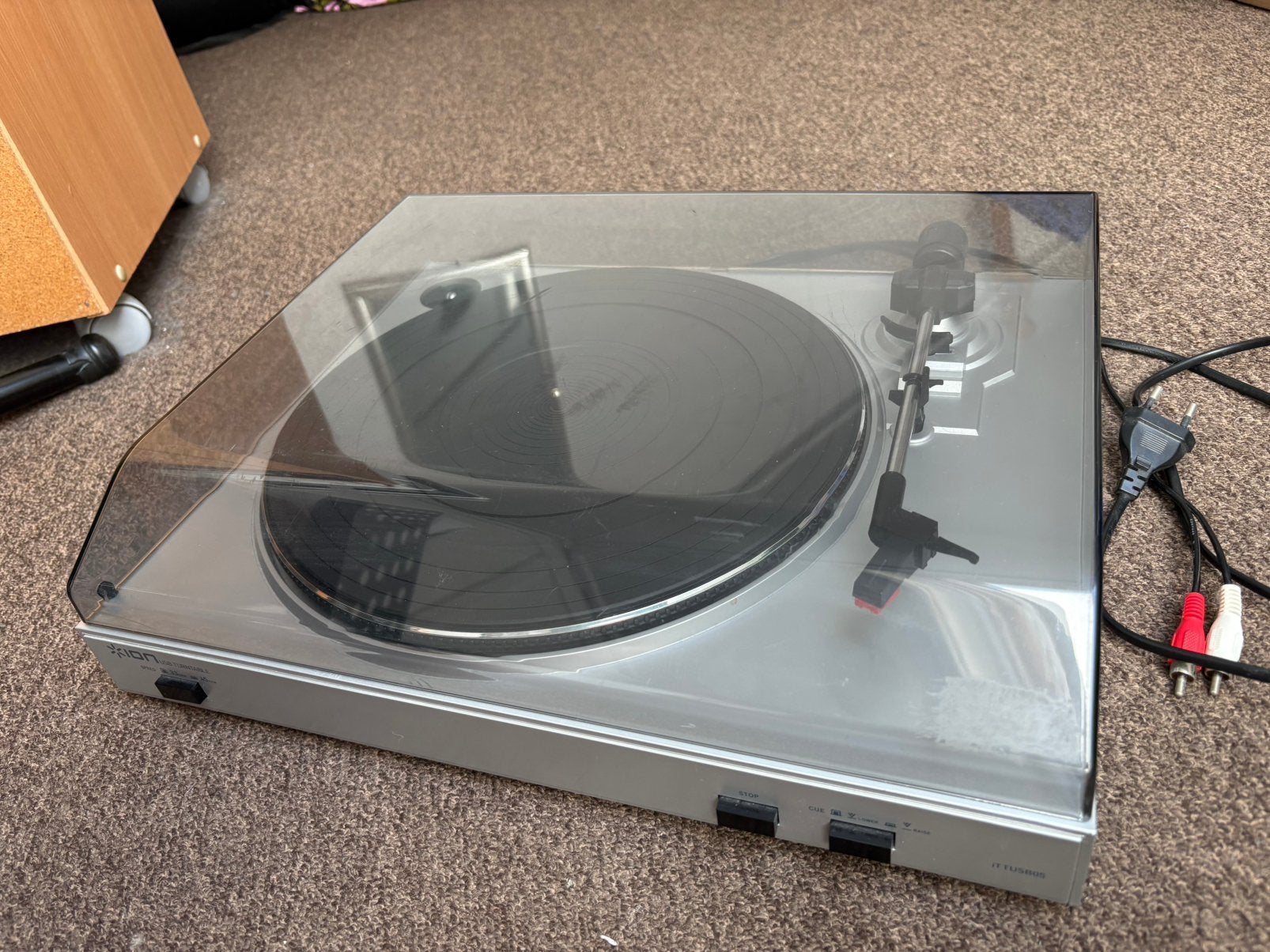 ION platenspeler TTUSB05, Gebruikt, USB-aansluiting, Platenspeler, Ophalen