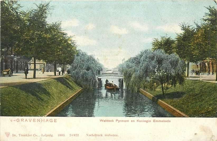 380-831-041 Den Haag Waldeck Pyrmontkade, Verzenden, Voor 1920, Zuid-Holland