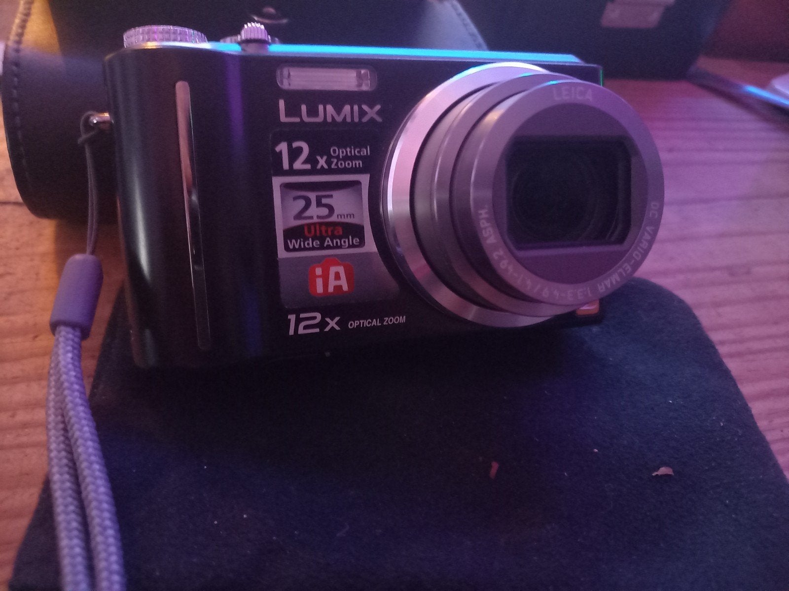 Panasonic Lumix DMC-TZ6 Compactcamera met 12x optische zoom, Ingebouwde flitser, Panasonic, Ophalen of Verzenden, Zo goed als nieuw