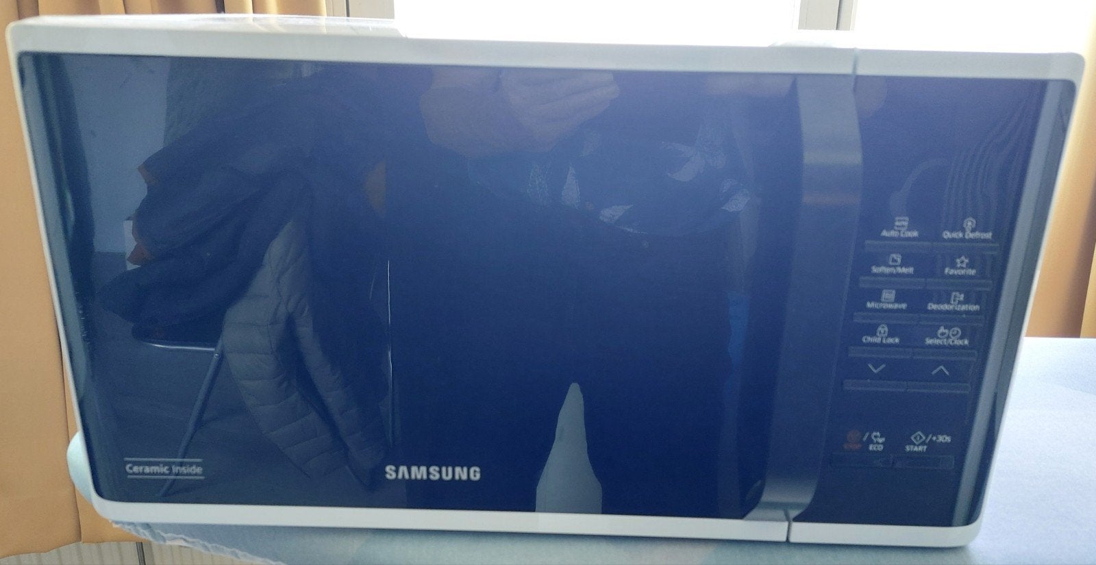 Samsung MS23K3513AW combi Magnetron Oven - als nieuw, Ophalen, Nieuw, Magnetron, Draaiplateau