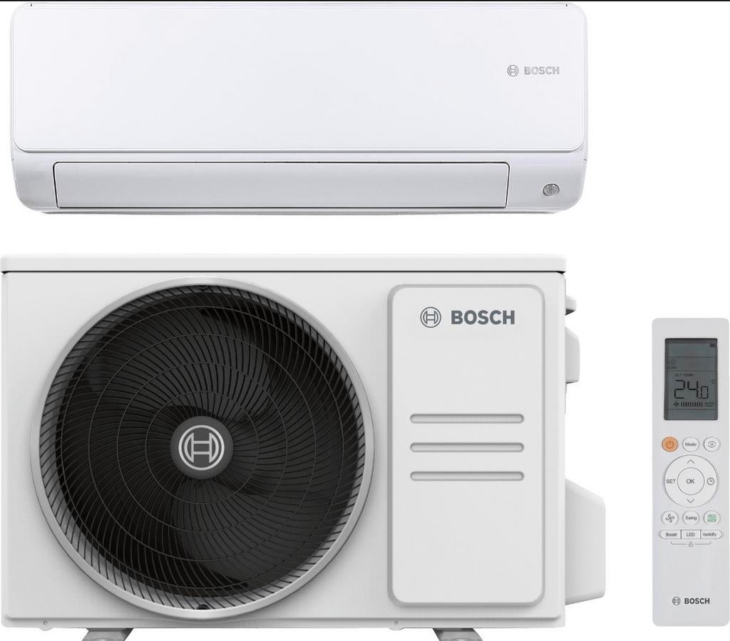 Bosch Climate 6000i CL6001iU W 35 E Airco, Witgoed en Apparatuur, Airco's, Nieuw, Wandairco, Minder dan 60 m³, Koelen en Ontvochtigen