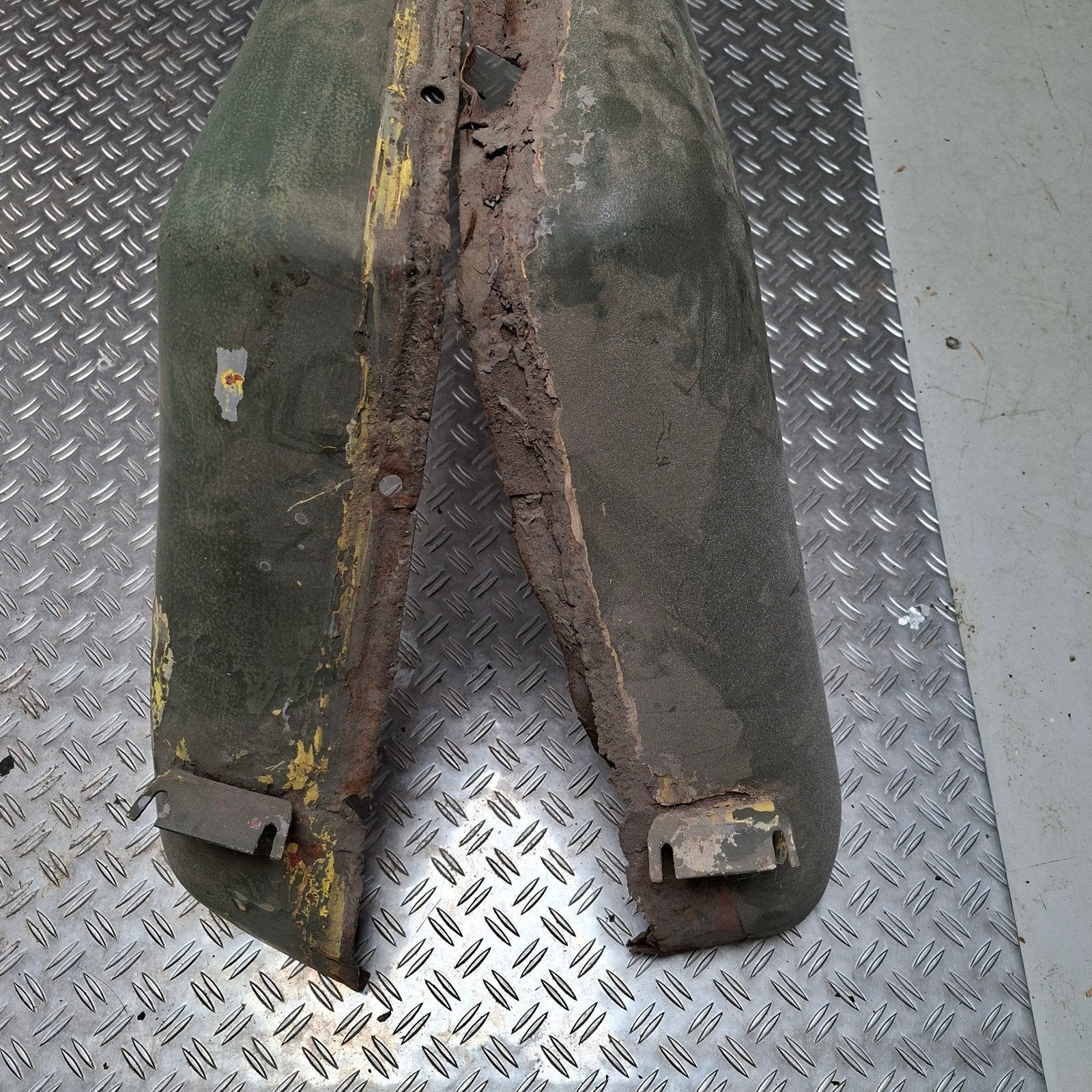 Set kubel vw 181 achterspatborden met werk, Gebruikt, Volkswagen, Ophalen of Verzenden, Spatbord