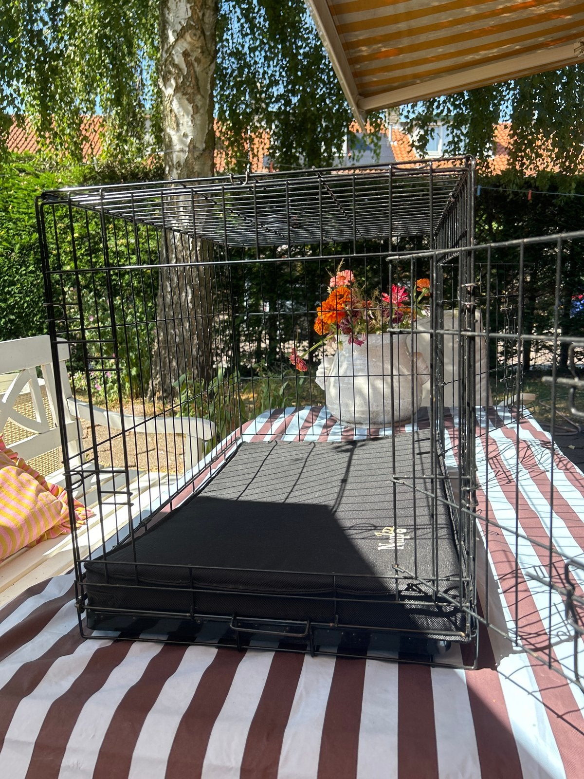 Honden bench Adori Premium met Napzzz kussen, Ophalen, Zo goed als nieuw