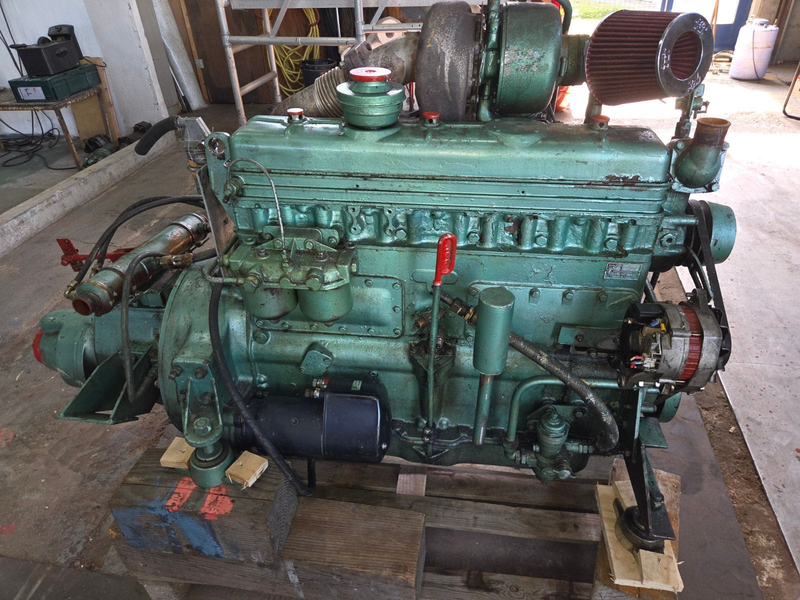 Daf 575 turbo met paragon koppeling, Ophalen of Verzenden, Gebruikt
