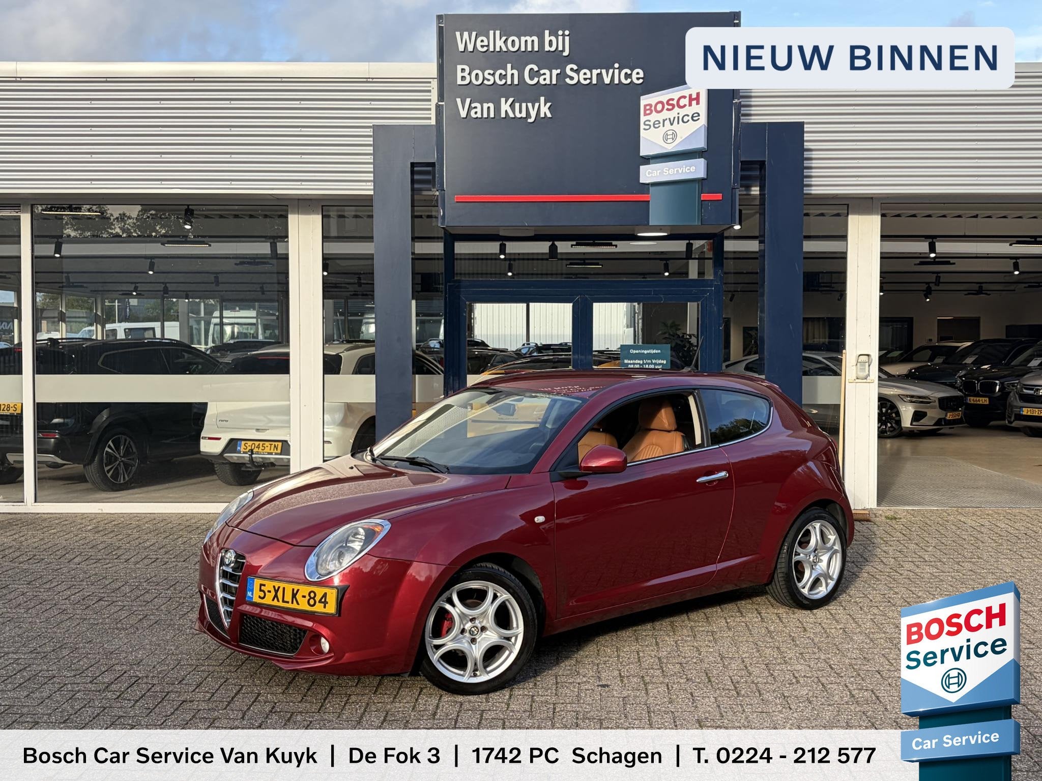 Alfa Romeo MiTo 0.9 TwinAir Distinctive / NL-Auto / Vol-Lede, Voorwielaandrijving, Gebruikt, Euro 6, 49 €/maand