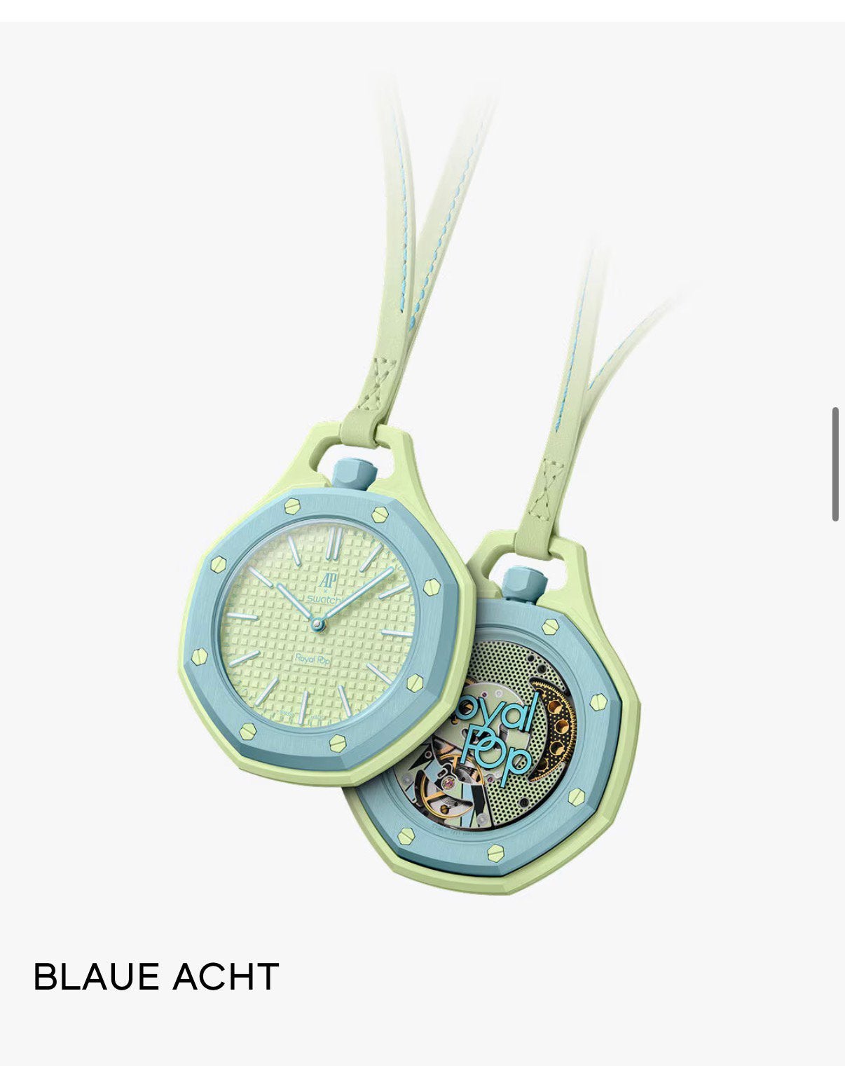 Ap x Swatch Royal Pop, Ophalen of Verzenden, Zo goed als nieuw, Rood, Jongen of Meisje