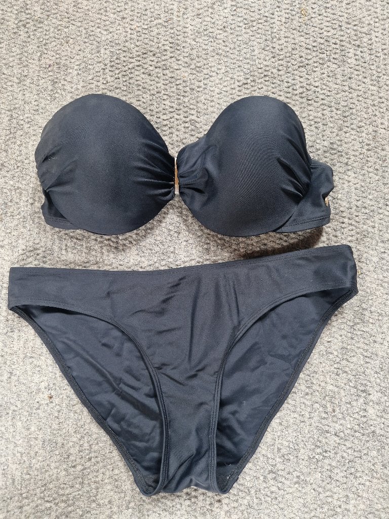 zwarte bikini, maat 42, Verzenden, Zwart, Bikini, Onbekend