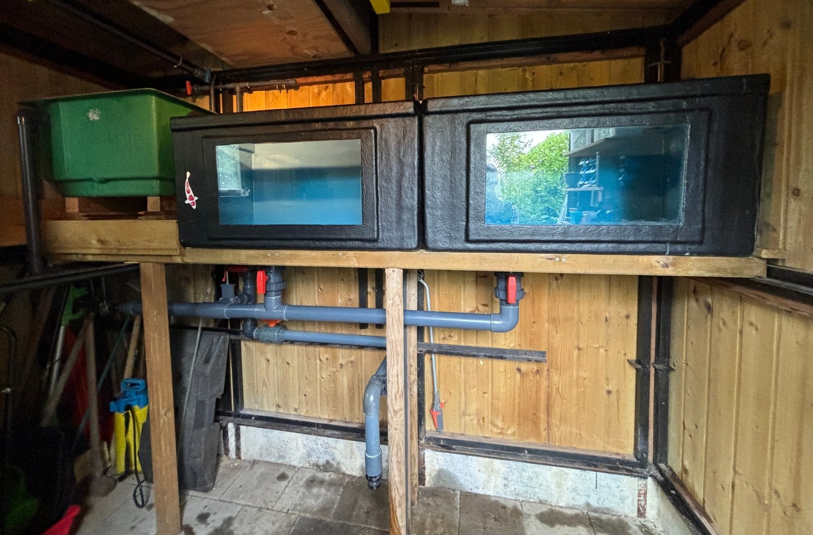 Zeer Complete Koi/Vis Kweekset met Filter & Benodigdheden, Tuin en Terras, Ophalen, Gebruikt, Vijverfilter