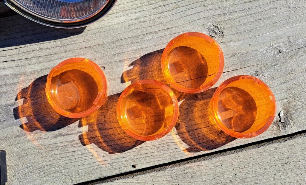 Harley Davidson, knipperlicht kapjes, Ophalen of Verzenden