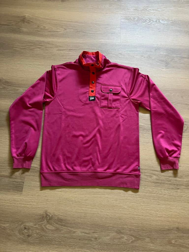 Patta Mock Neck Trui Fuchsia Oranje Maat S, Ophalen of Verzenden, Zo goed als nieuw, Maat 36 (S), Roze