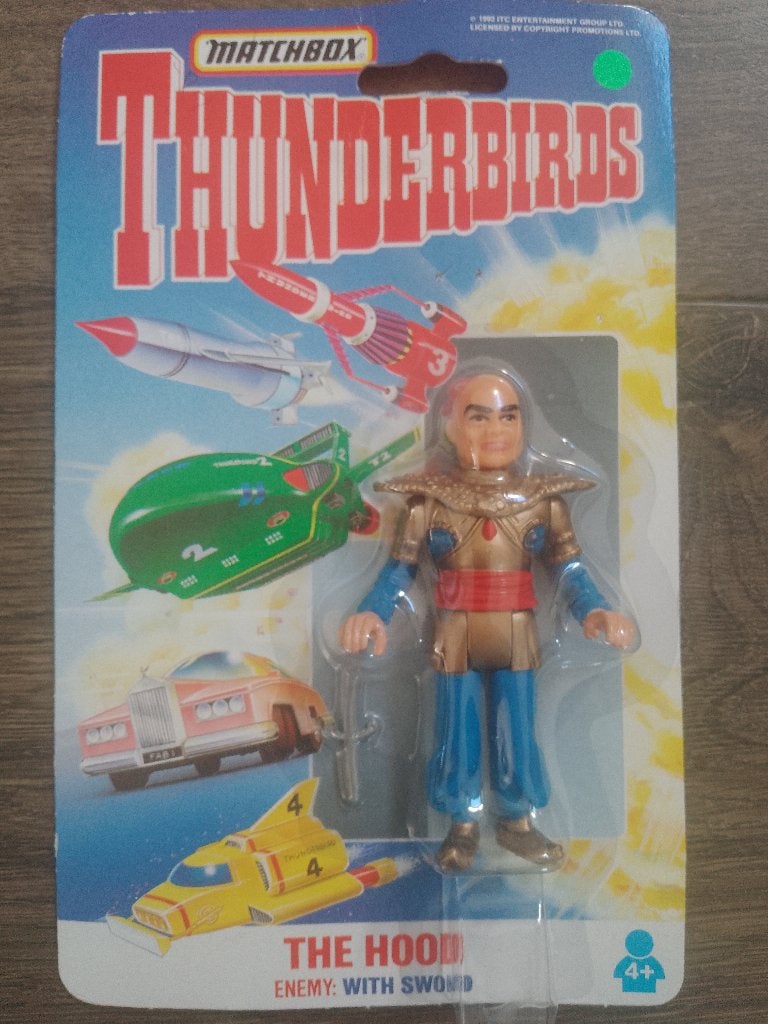 Thunderbirds Matchbox poppetje The Hood, Verzamelen, Ophalen of Verzenden, Nieuw, Tv, Actiefiguur of Pop