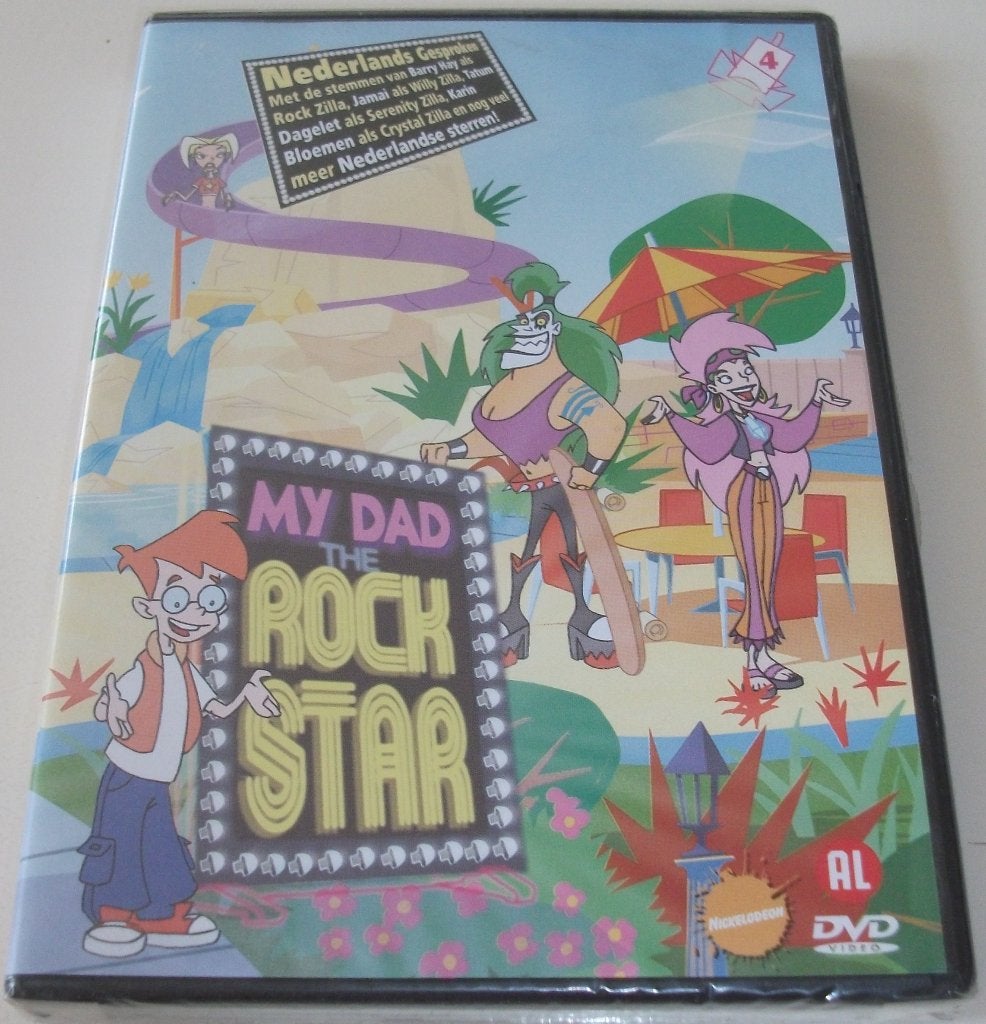 Dvd *** MY DAD THE ROCK STAR *** Deel 4 *NIEUW*, Alle leeftijden, Overige genres, Tv-serie, Nieuw in verpakking