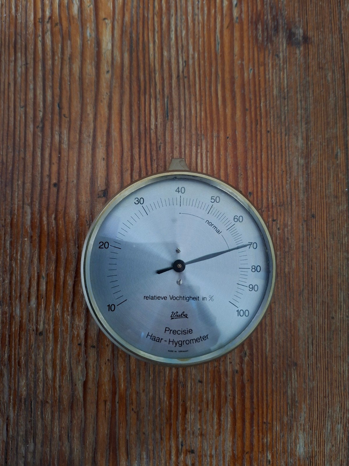 Wuba analoge haar hygrometer, Ophalen of Verzenden, Zo goed als nieuw