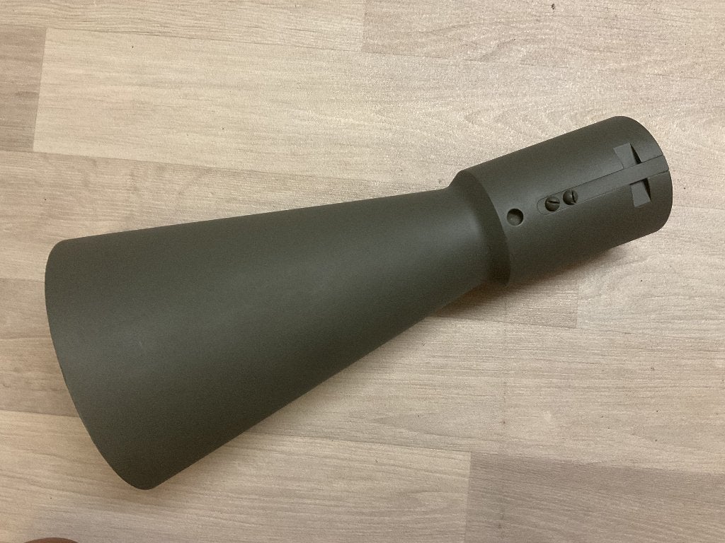 40mm Bofors 40L70 LUA kanon vlamdemper muzzle shorad, Verzamelen, Ophalen of Verzenden, Landmacht, Nederland, Overige typen