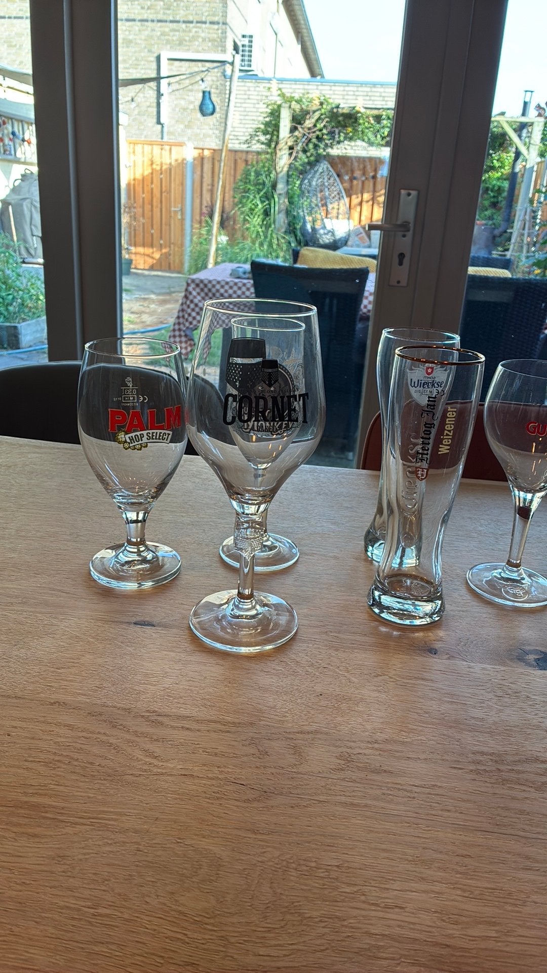 Bierglazen divers, Ophalen, Zo goed als nieuw, Bierglas