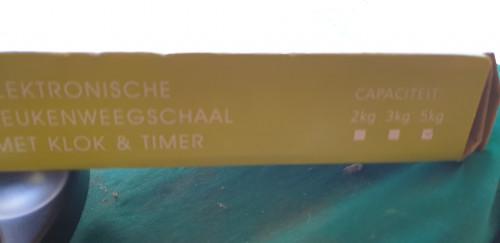 keukenweegschaal elektronisch, Ophalen of Verzenden, 'T Olde Gre-j, Info@toldegrej.nl, Endepoelstraat 20f Didam