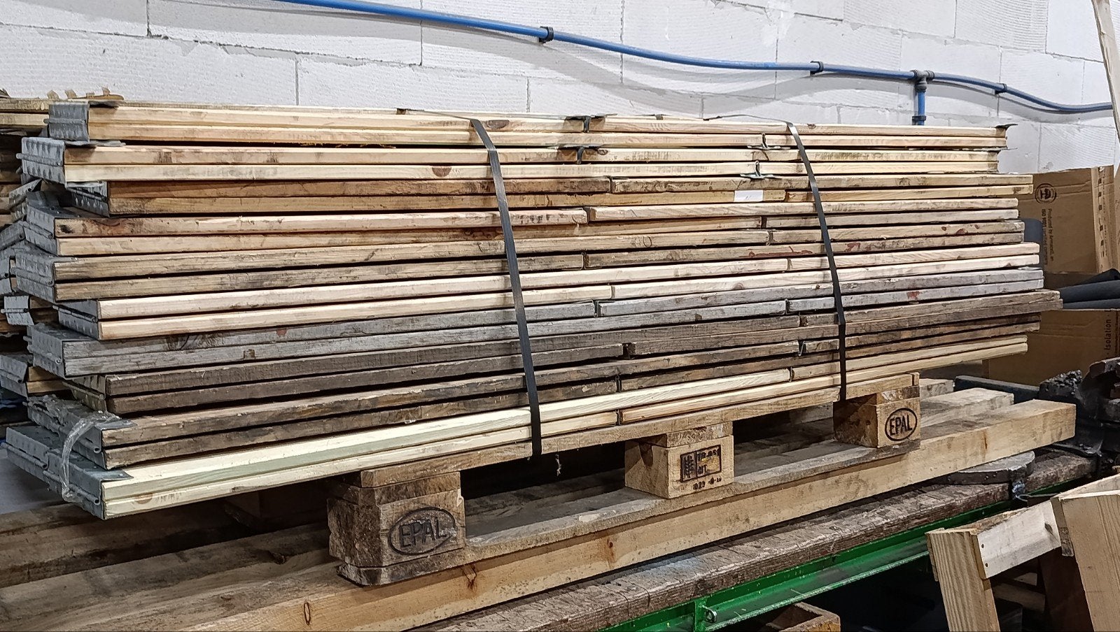 29 Pallet opzetranden - Gebruikt, Ophalen, Gebruikt, 50 mm of meer, Pallet