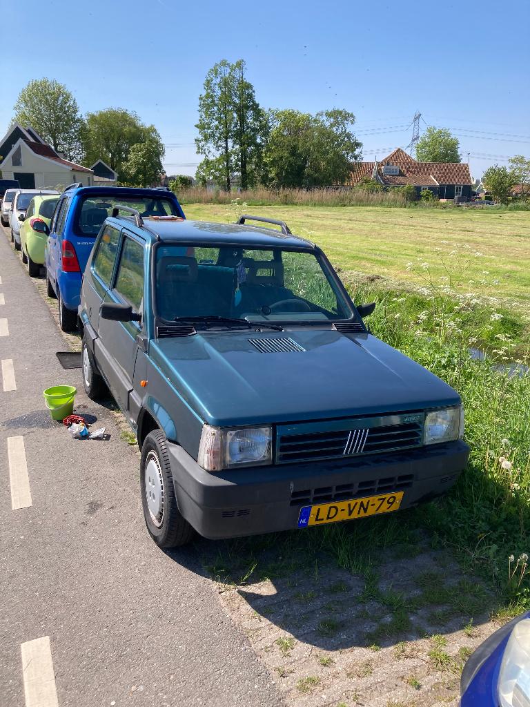 Fiat Panda 0.9 900 E2 1996 groen, Voorwielaandrijving, 899 cc, Handgeschakeld, Particulier