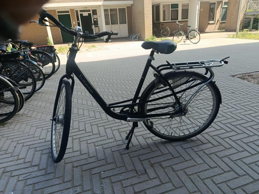 Batavus fiets met twee sloten, Batavus, Ophalen of Verzenden, Trommelrem, 53 tot 56 cm
