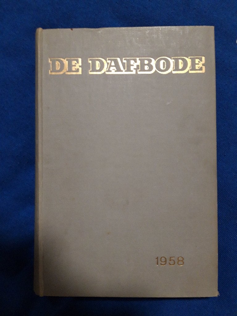 De DAF Bode 1958 complete jaargang gebundeld in luxe band, Ophalen of Verzenden, Zo goed als nieuw, Overige merken, DAF