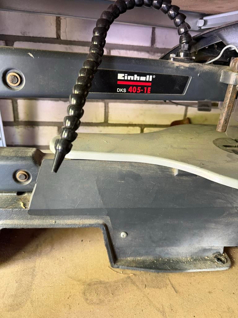 Einhell DKS 405-1E Figuurzaagmachine, Minder dan 30 mm, Gebruikt, Ophalen of Verzenden, Figuurzaag