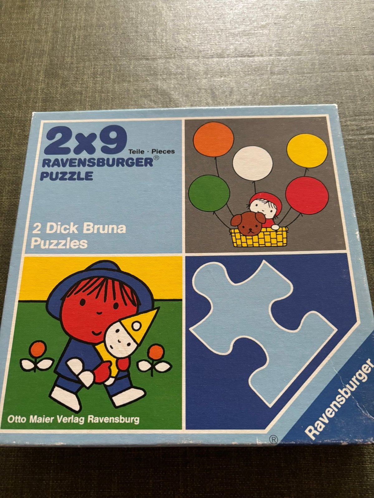 Dick Bruna puzzels van Ravensburger, Ophalen, Minder dan 10 stukjes, Gebruikt, 2 tot 4 jaar