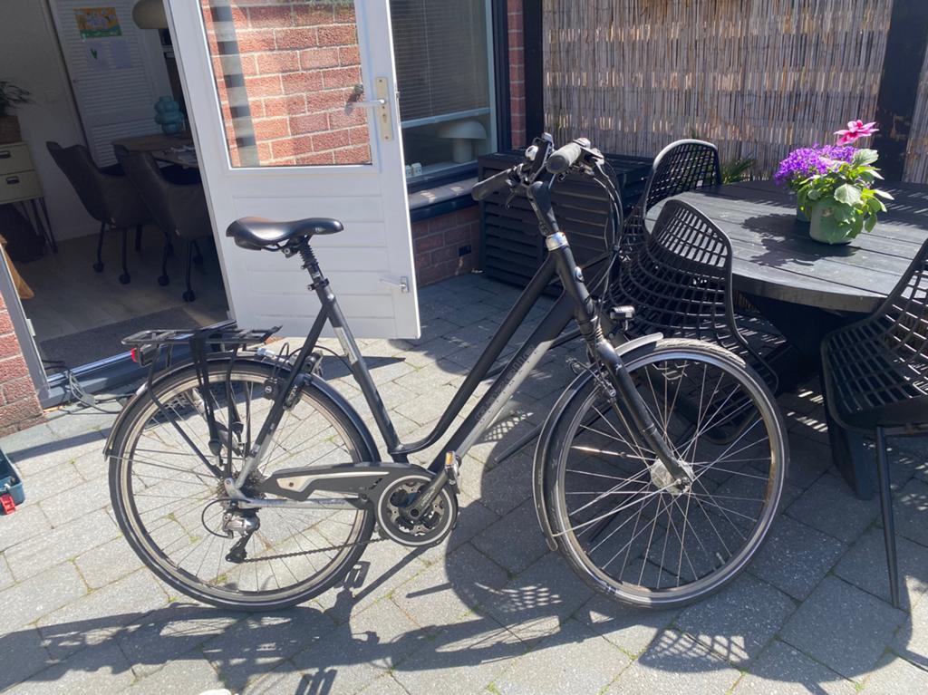 Gazelle Ultimate T27 61cm hybride, Ophalen, 28 inch, 56 cm of meer, Zo goed als nieuw