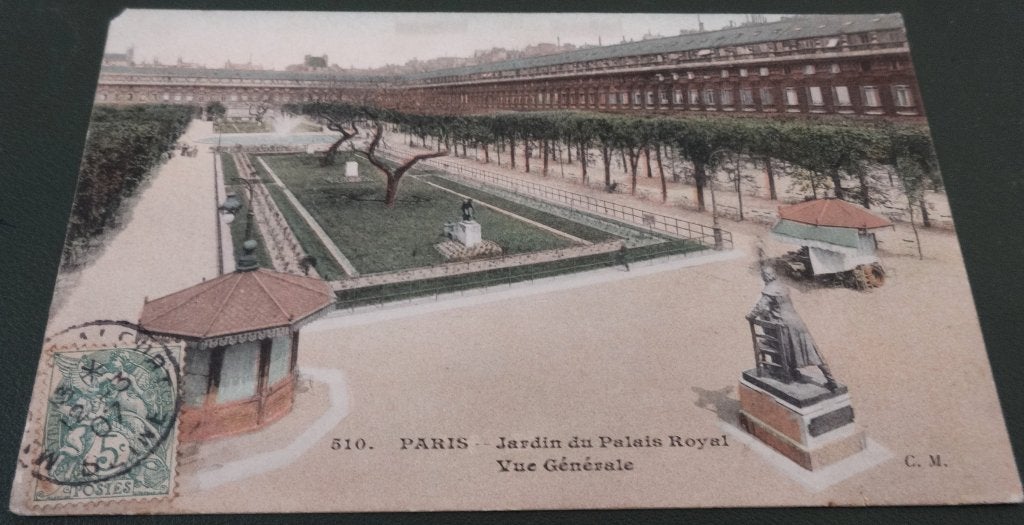 Parijs - Jardin du Palais Royal - KPa02, Verzamelen, Verzenden, Voor 1920, Gelopen, Frankrijk