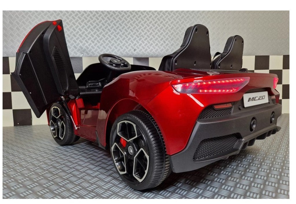 Elektrische kinder accu auto met vleugeldeuren 24volt 2 pers, Ophalen, Nieuw