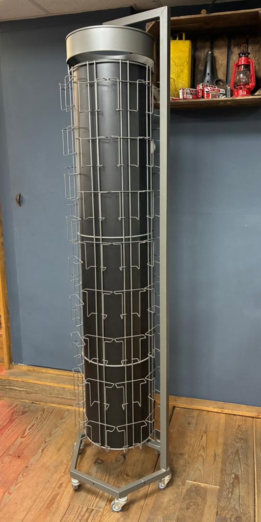 Kaartenrek, Ophalen, Zo goed als nieuw, Metaal, Cd's