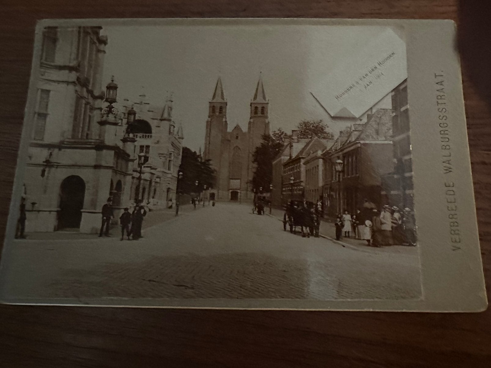 Topografische verbreede walburgstraat Arnhem, Ophalen of Verzenden, Gelderland