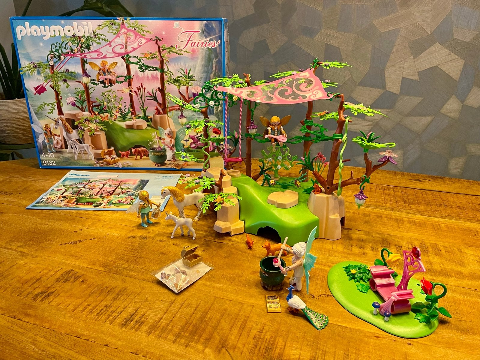 Playmobil Fairies Magische feeëntuin - 9132 met doos, Ophalen, Complete set, Fantasy, Overige typen