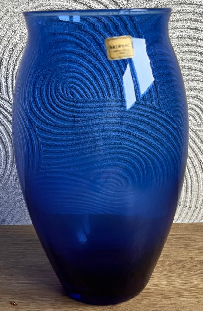 Luminarc. Prachtige blauwe vaas., Antiek en Kunst, Ophalen of Verzenden