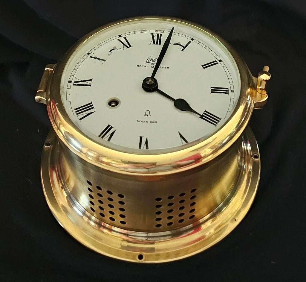 schatz scheepsklok model royal mariner 1881 ships bell, Ophalen