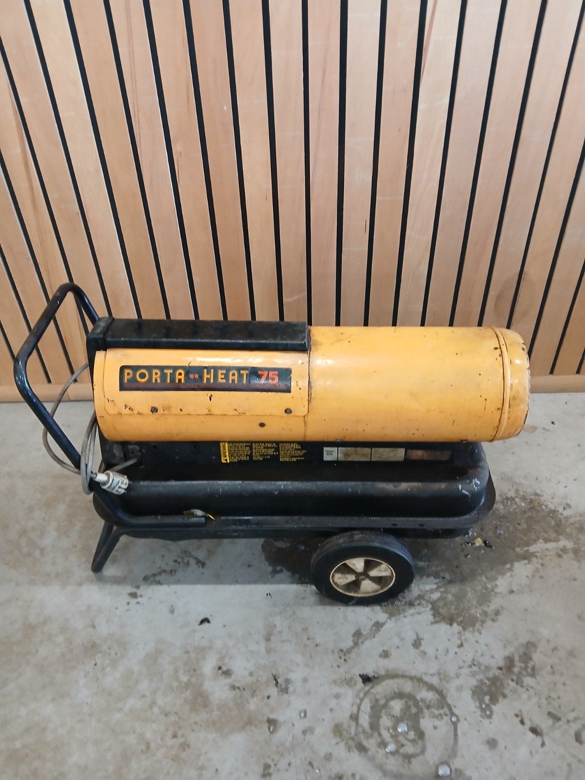 Porta-Heat 75 Kachel - Krachtige Verwarming, Ophalen, 30 tot 80 cm, Gebruikt, Kachel